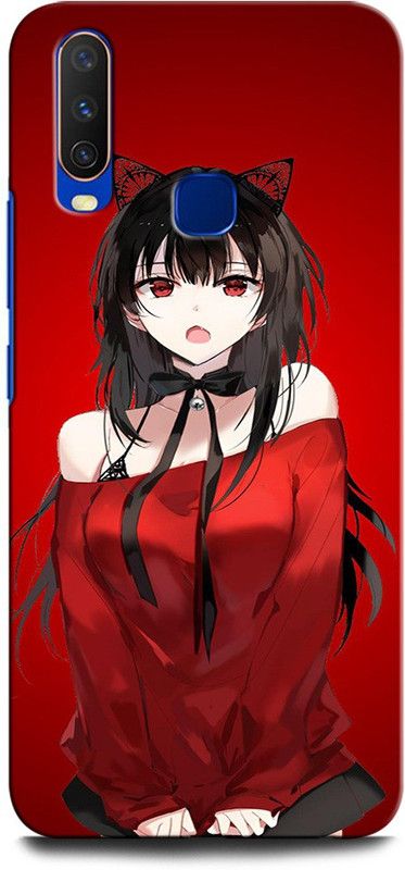GRAFIQE Back Cover for Vivo Y17 1902 ANIME GIRL, CUTE GIRL, NATURE, LOVE, SWEET GIRL  (Multicolor, Shock Proof)