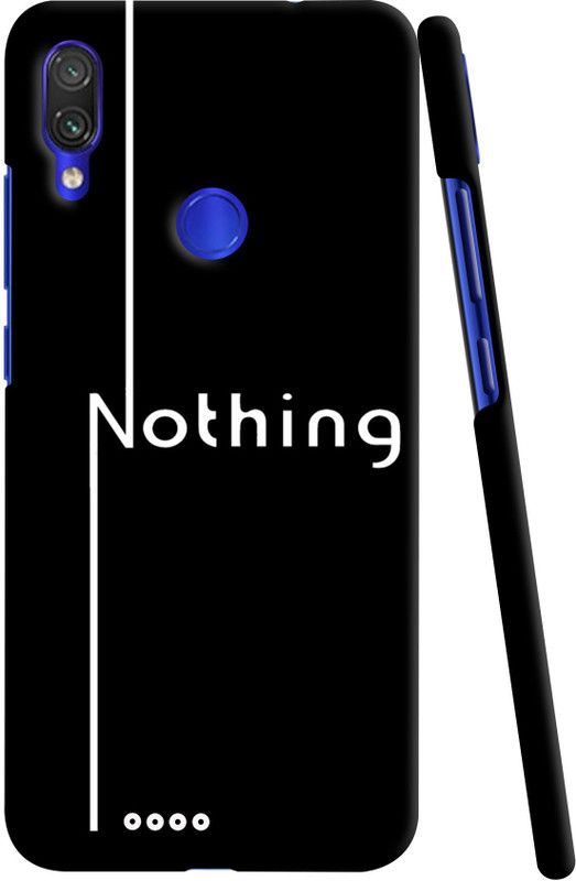 Adi Creations Back Cover for REDMI NOTE 7  (Multicolor, Pack of: 1)