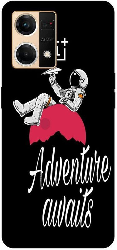 THE NARAYANA COLLECTIONS Back Cover for OPPO F21s PRO- CPH2461-ADVENTURE,LIFE,MOON,ASTRONOT,FUNKY  (Multicolor, Hard Case, Pack of: 1)