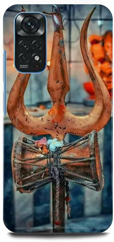 play fast Back Cover for POCO M4 Pro TRISHOOL, DAMRU, SHIV, MAHADEV, MAHAKAL  (Multicolor, Hard Case, Pack of: 1)