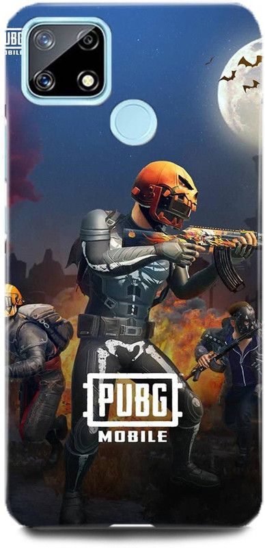 FUGGA Back Cover for Realme C12, RMX2189, PUBG, PLAYER, UNKNOWN, BATTLE, GROUNDS, MOBILE  (Multicolor, Hard Case, Pack of: 1)