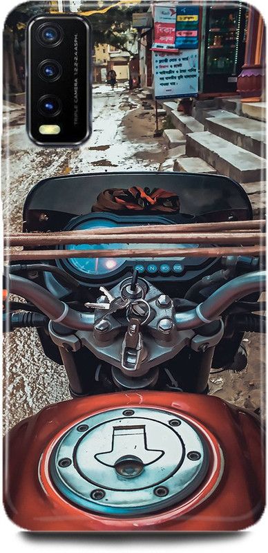 FUGGA Back Cover for Vivo Y20i, V2027, BAJAB, PULSER, SPORTS, BIKE, RACING, BIKE, LOVER  (Multicolor, Hard Case, Pack of: 1)