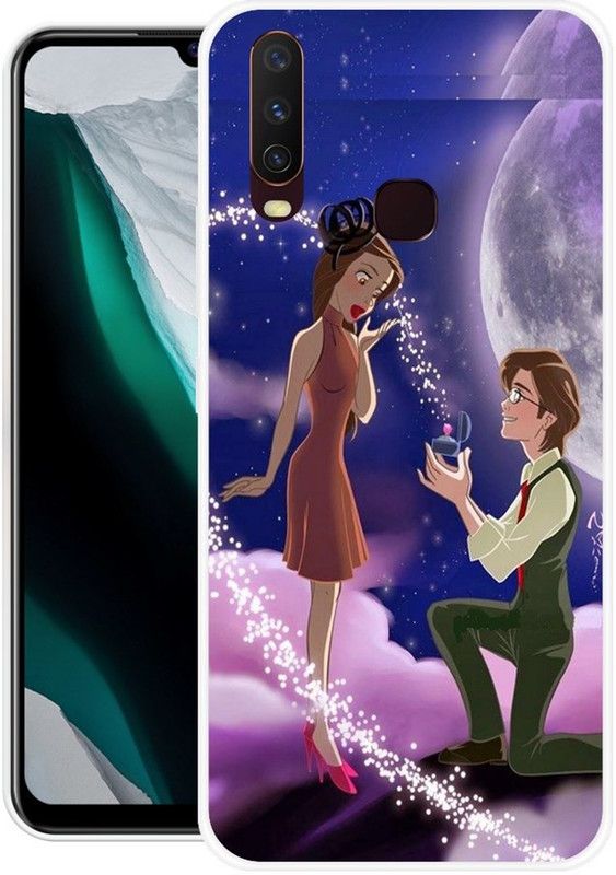 BLUEBUG Back Cover for Vivo Y17, Vivo Y15  (Multicolor, Grip Case, Silicon)