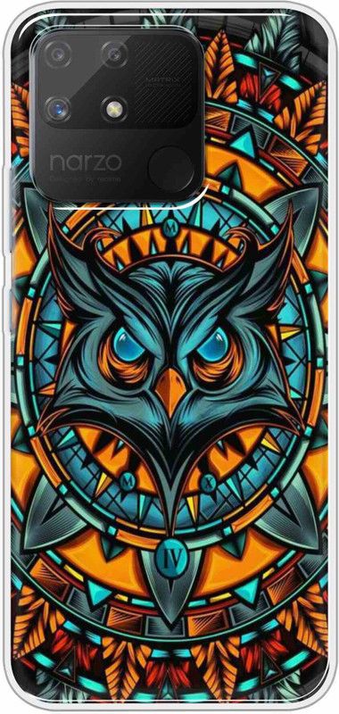 Casemaker Back Cover for Realme Narzo 50A  (Multicolor, Grip Case, Silicon, Pack of: 1)