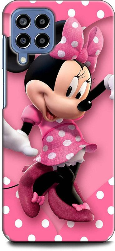 WallCraft Back Cover for SAMSUNG Galaxy M33 5G MICKEY MOUSE, ART, CARTOON, TEDDY, DOLL, ANIME  (Multicolor, Dual Protection, Pack of: 1)