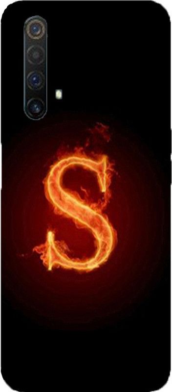 METOO Back Cover for Realme X50, Alphabet, S Design Back Cover, Realme X50 back cover Print : 9  (Multicolor, Dual Protection, Silicon, Pack of: 1)