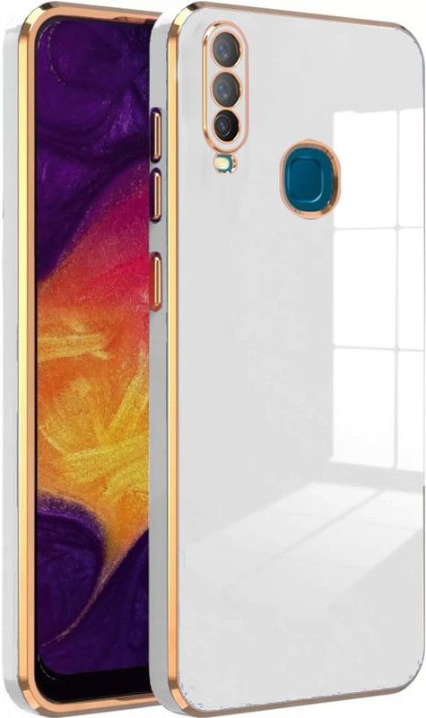 KARWAN Back Cover for VIVO Y17  (White, Silicon, Pack of: 1)
