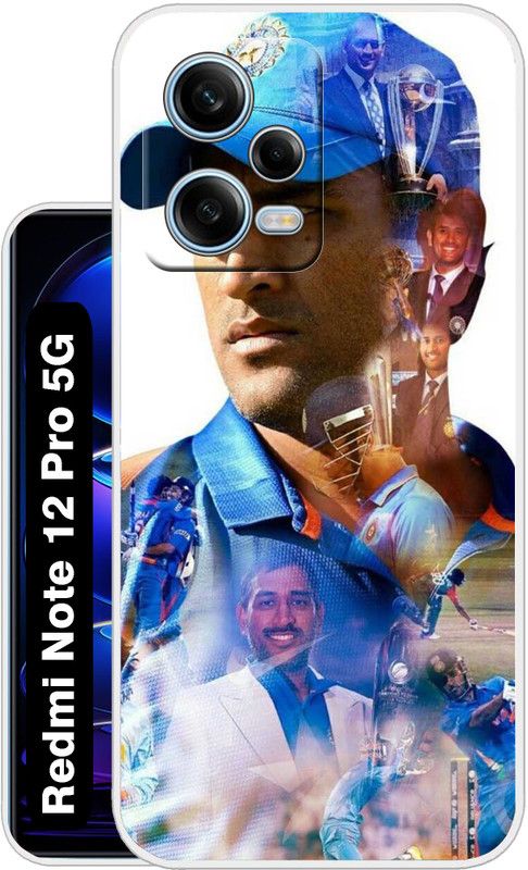 Case Club Back Cover for REDMI Note 12 Pro 5G, Mi REDMI Note 12 Pro 5G  (Blue, Grip Case, Silicon, Pack of: 1)