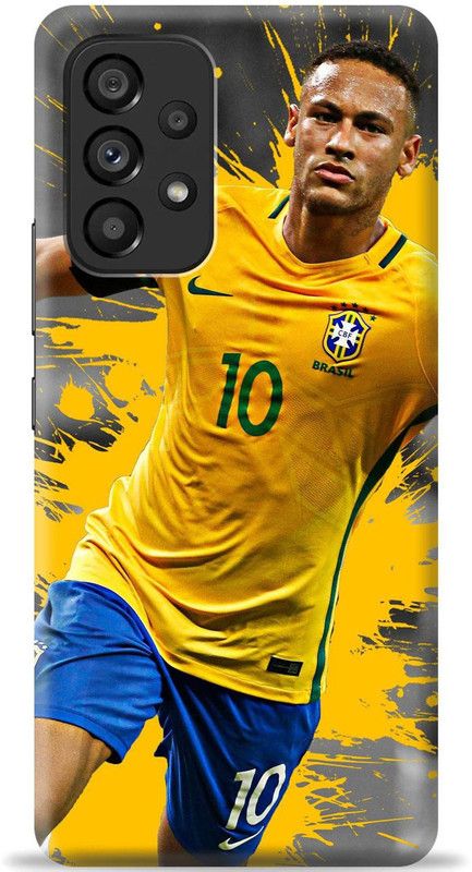Crafter Back Cover for Samsung Galaxy A53  (Yellow, Shock Proof, Pack of: 1)