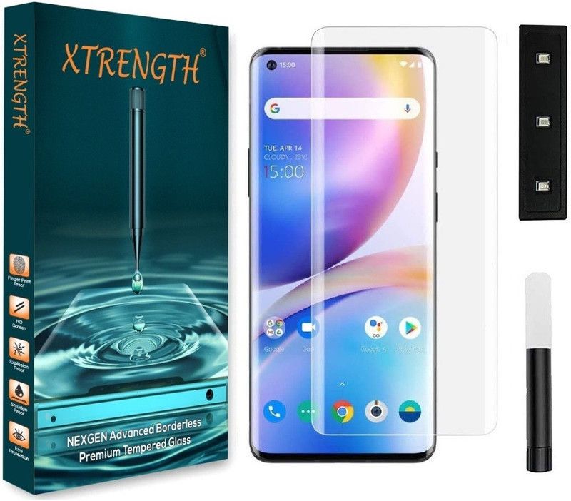 XTRENGTH Tempered Glass Guard for Vivo X50 Pro  (Pack of 1)
