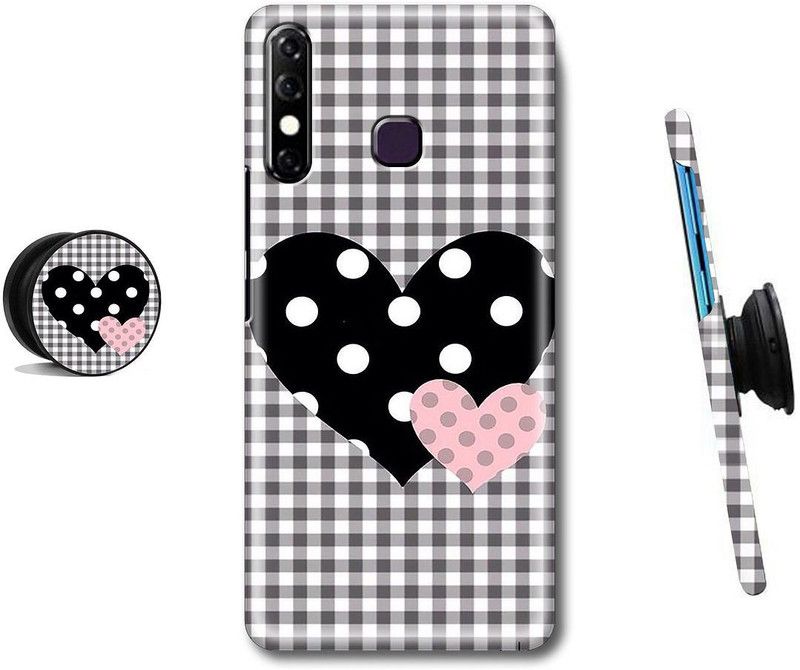 MY SWAG Back Cover for Infinix Hot 8  (Multicolor, Cases with Holder)
