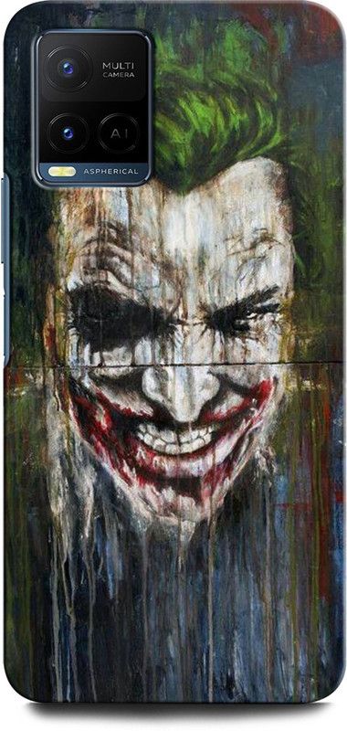 ORBIQE Back Cover for Vivo T1x JOKER, BATMAN, HEALTH LEDGER JOKER, DARK KNIGHT, WHY SO SERIOUS  (Multicolor, Hard Case, Pack of: 1)