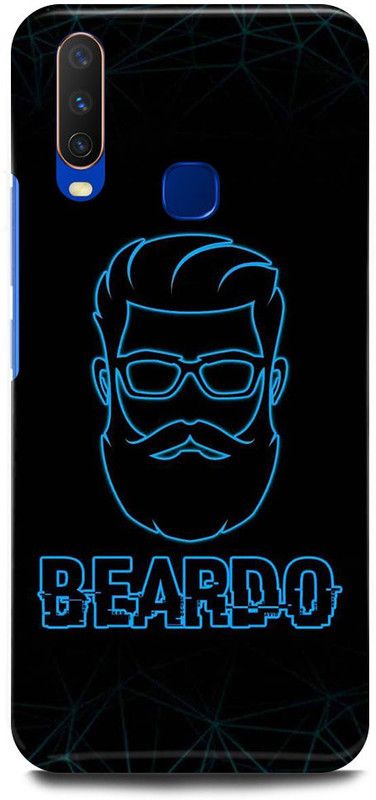 FUGGA Back Cover for Vivo Y15, 1901, BEARD, BEARDO, MOOCH, LOVER, MOOCH  (Multicolor, Hard Case, Pack of: 1)