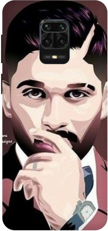 THE NARAYANA COLLECTIONS Back Cover for REDMI NOTE 9 PRO MAX-ALLU,ARJUN,SOUTH,HERO,PUSHPA  (Multicolor, Hard Case, Pack of: 1)