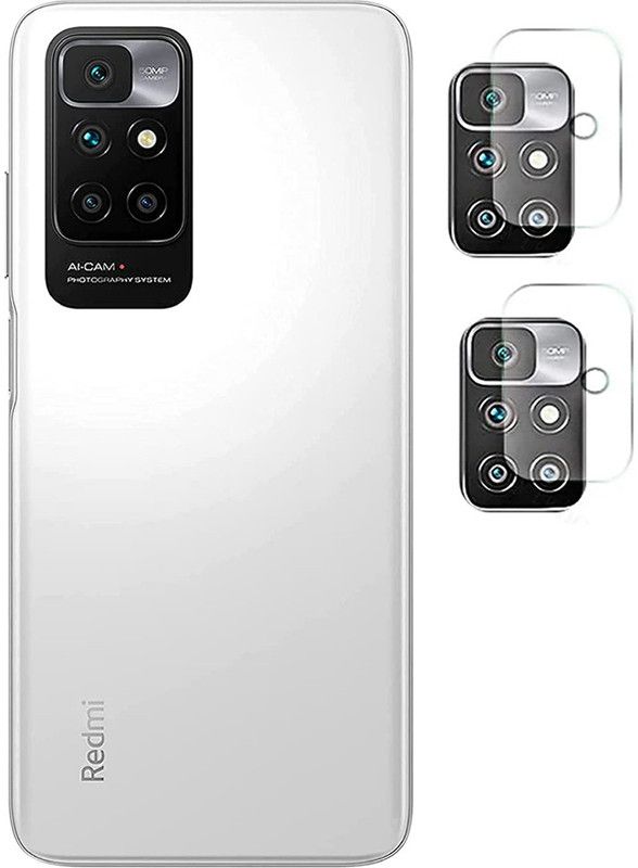 EJZATI Back Camera Lens Glass Protector for Redmi 10 prime BACK CAMERA TEMPERED  (Pack of: 2)