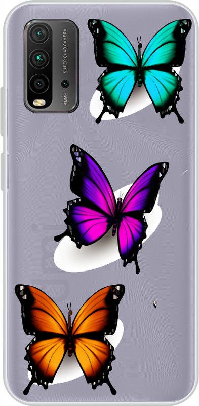 Artcase Back Cover for Redmi 9 Power  (Multicolor, Dual Protection, Silicon, Pack of: 1)
