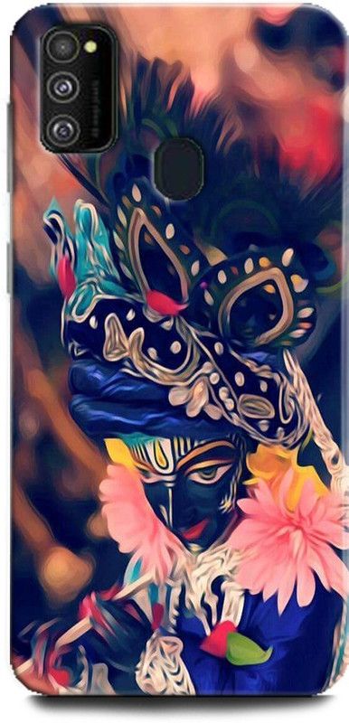 WallCraft Back Cover for Samsung Galaxy M21 LORD KRISHNA, KRISHANJI, GOD, KRISHN KANHIYA  (Multicolor, Dual Protection, Pack of: 1)