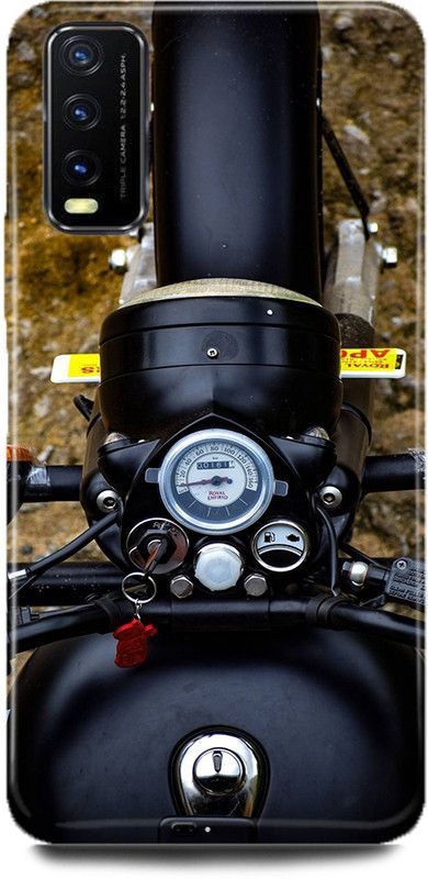 FUGGA Back Cover for Vivo Y20A, V2101, ROYAL, ENFIELD, BIKE, LOVER, SPORTS, BIKE, BULLET, 350  (Multicolor, Hard Case)