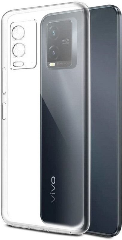 S-Hardline Back Cover for Vivo T1x, Durable And Protective  (Transparent, Pack of: 1)