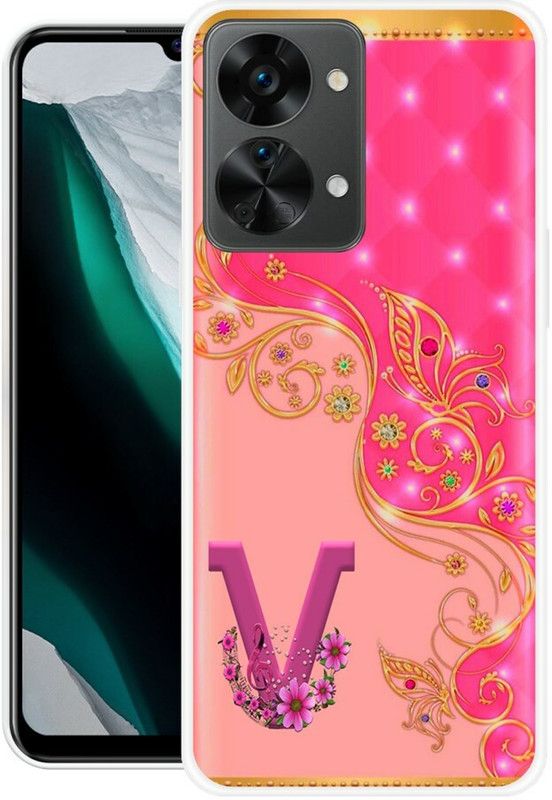 BAGRA Back Cover for OnePlus Nord 2T 5G  (Pink, Beige, Silicon)