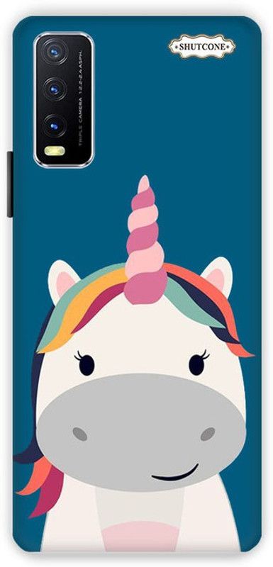 Omkar Enterprises Back Cover for Vivo Y20G  (Multicolor, Hard Case)