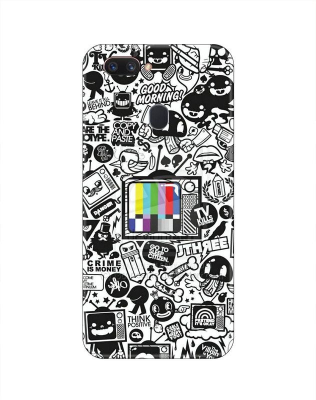 #Uncultured Back Cover for OPPO F9 Pro, Oppo F9  (Multicolor, Hard Case, Pack of: 1)