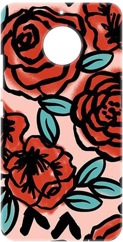 Smutty Back Cover for Motorola Moto E4 Plus, XT176, XT1773, XT1770 - Flower Print  (Multicolor, Hard Case, Pack of: 1)