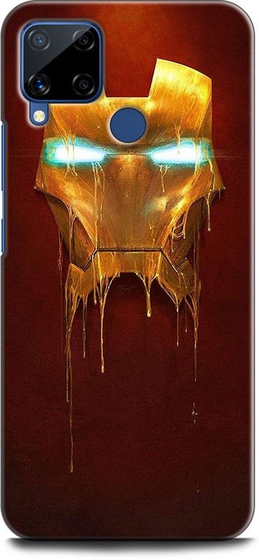 Afterglow Back Cover for Realme C15 IRON MAN, LOVE YOU 3000, SUPERHERO, TONY STARK, MARVAL, COMIC  (Multicolor, Shock Proof, Pack of: 1)