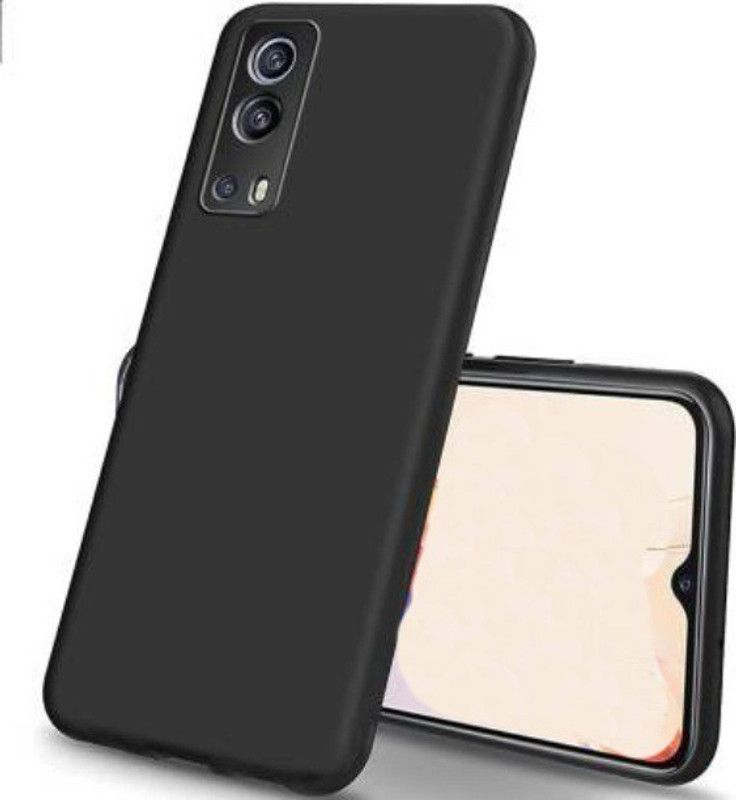 Sarju Back Cover for Vivo iQ00 Z3 5G  (Black, Pack of: 1)