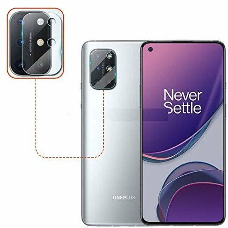 Transparent Back Camera Lens Glass Protector for Eii OnePlus 8T  (Pack of: 2)
