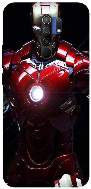 URCHIN Back Cover for Redmi 9 prime Iron Man, Love You 3000, Superhero, Avengers,Tony Stark, comic  (Multicolor, Shock Proof, Pack of: 1)