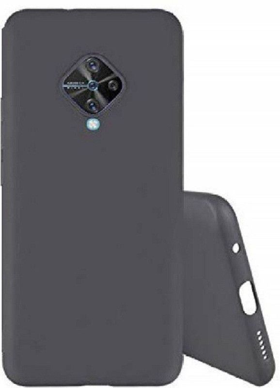 Sarju Back Cover for Vivo S1 Pro, Vivo S1 Pro (2020)  (Black, Grip Case, Pack of: 1)