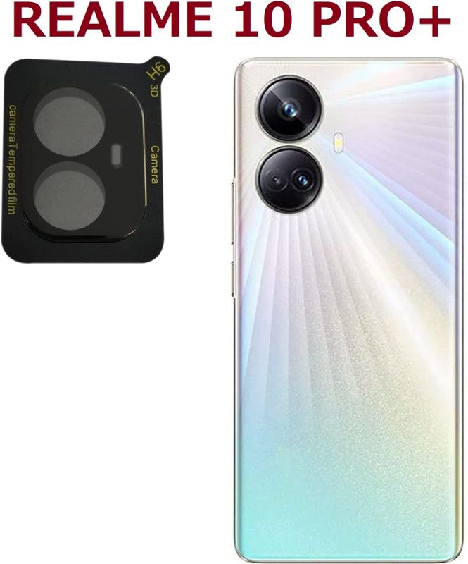 VDAT Back Camera Lens Glass Protector for realme 10 Pro 5G, realme 10 Pro plus 5G  (Pack of: 1)