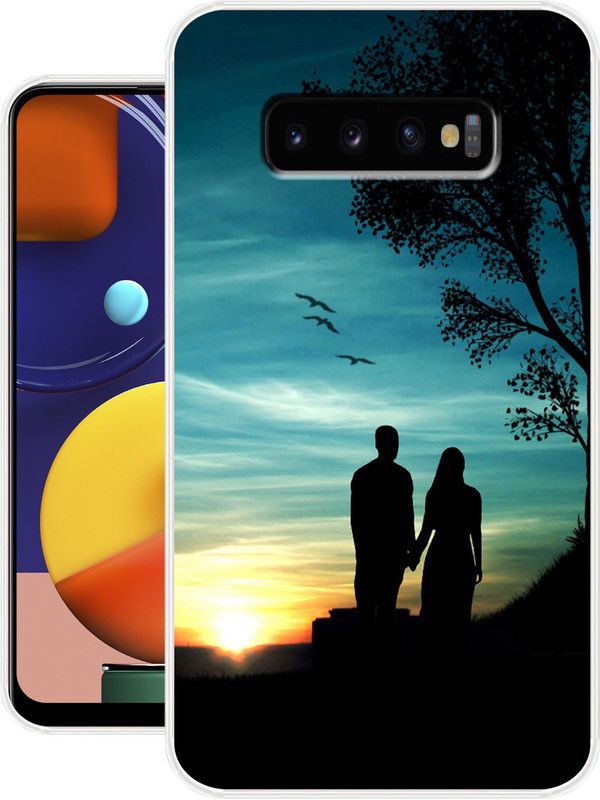 Allit Back Cover for Samsung Galaxy S10 Plus  (Multicolor, Dual Protection, Silicon, Pack of: 1)