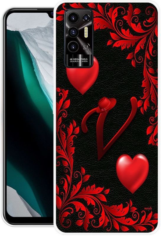 redfly Back Cover for Tecno Pova 2  (Multicolor, Grip Case, Silicon)