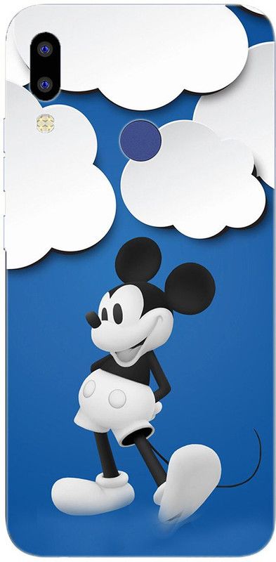 METOO Back Cover for Tecno id3k, Micky, Mouse Design Back Cover_Print_300  (Multicolor, Dual Protection, Silicon, Pack of: 1)