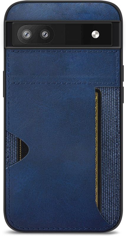 Kapa Back Cover for Google Pixel 6A  (Blue, Shock Proof, Pack of: 1)