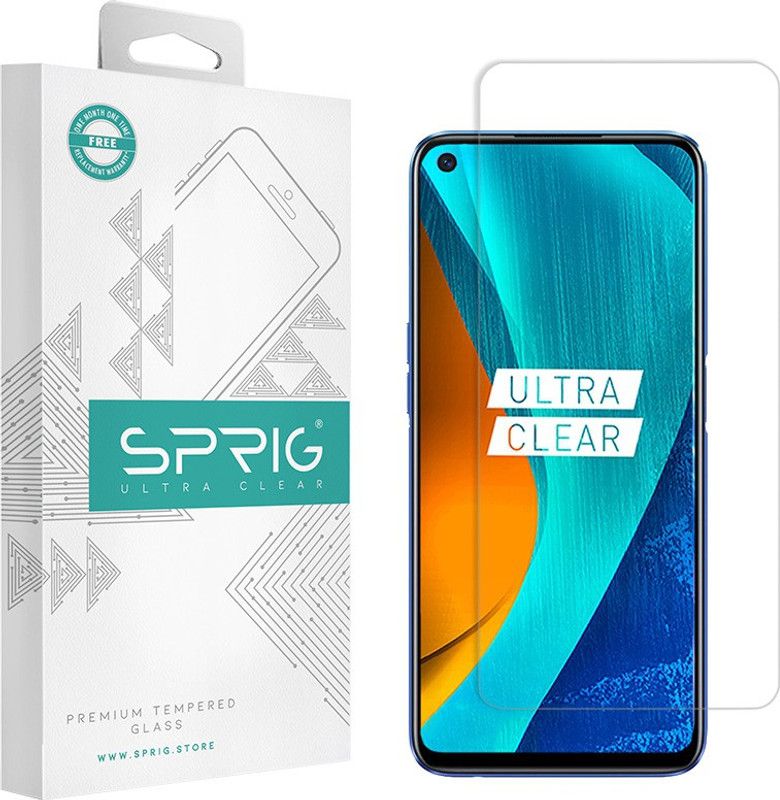 Sprig Tempered Glass Guard for Redmi Note 9, Note 9  (Pack of 1)