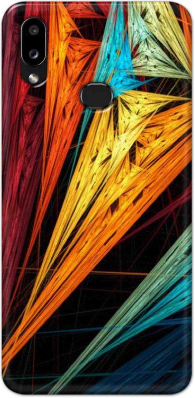 NDCOM Back Cover for Samsung Galaxy M01S Colorful Print Printed  (Multicolor, Hard Case, Pack of: 1)