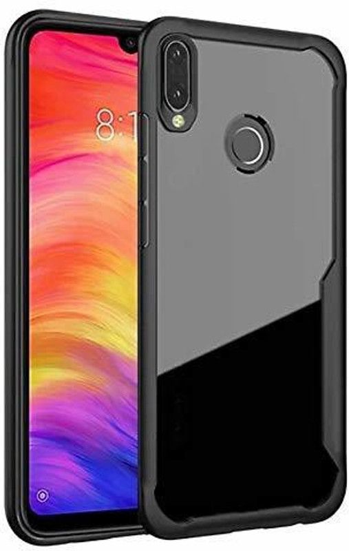 mobies Back Cover for Samsung Galaxy A20, Samsung Galaxy A30 (Black, Transparent, Camera Bump Protector)  (Transparent, Flexible, Silicon, Pack of: 1)