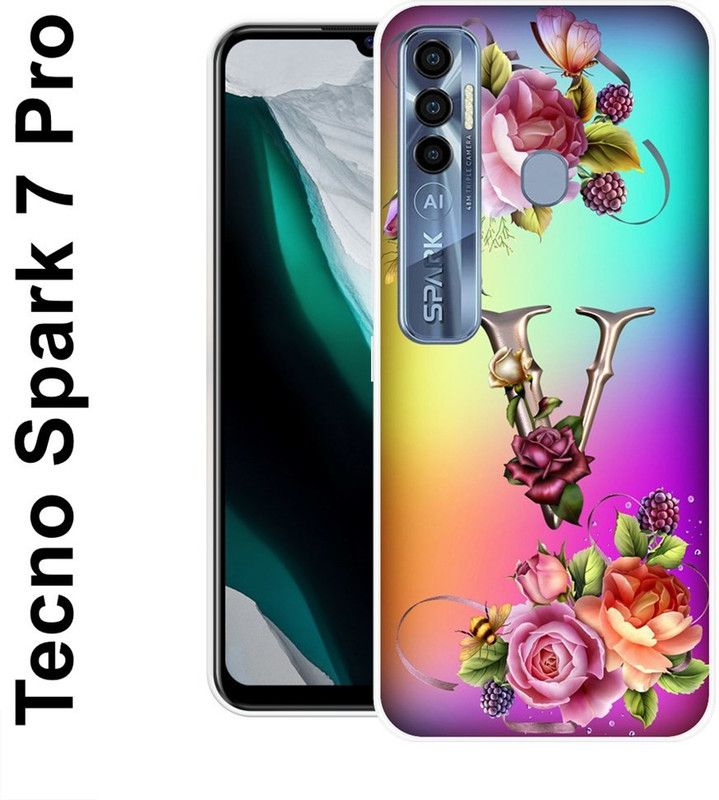 Sswastik Back Cover for Tecno Spark 7 Pro  (Multicolor, Silicon)