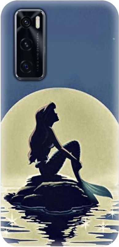Smutty Back Cover for Vivo V20 SE - Mermaid Print  (Multicolor, Hard Case, Pack of: 1)