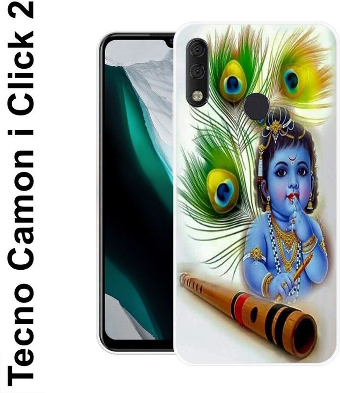 KUDI Back Cover for Tecno Camon I Click 2  (Multicolor, Silicon)