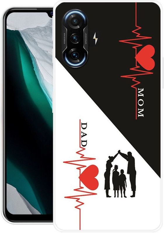 Vaultart Back Cover for Poco F3 GT  (Multicolor, Dual Protection, Silicon)