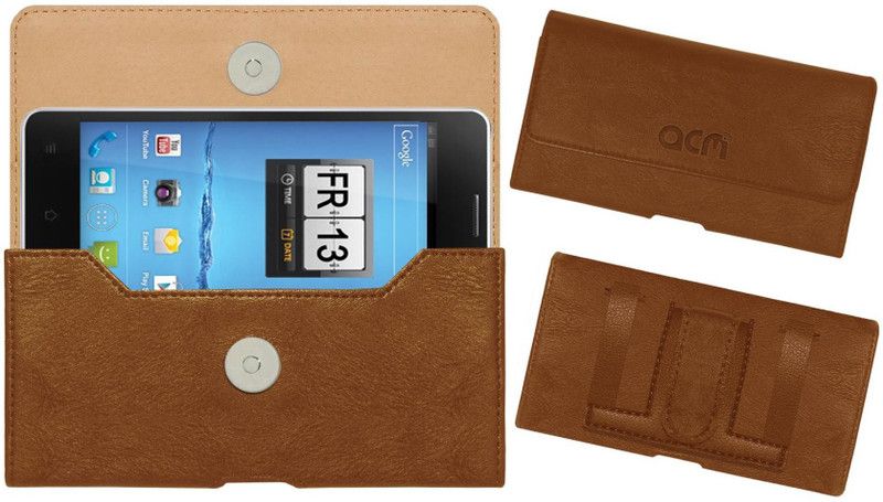 ACM Pouch for Spice Mi-500 Stellar Horizon  (Gold, Pack of: 1)