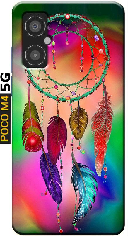 stroxy Back Cover for Poco M4 5G 2819  (Multicolor, Grip Case, Silicon, Pack of: 1)