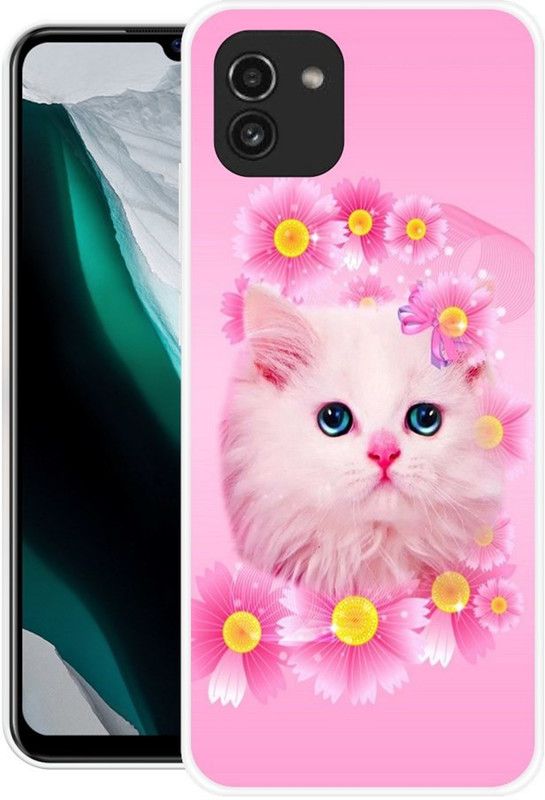 JATLAND Back Cover for Samsung Galaxy A03  (Multicolor, Grip Case, Silicon, Pack of: 1)