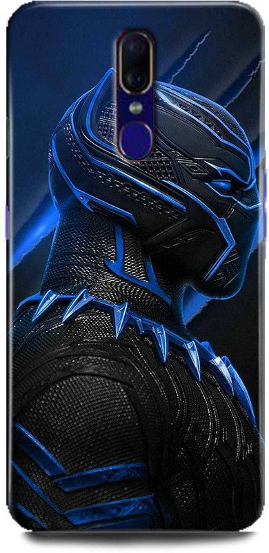 FIKORA Back Cover for OPPO A9/CPH1938 BLACK PANTHER PRINTED  (Multicolor, Hard Case, Pack of: 1)