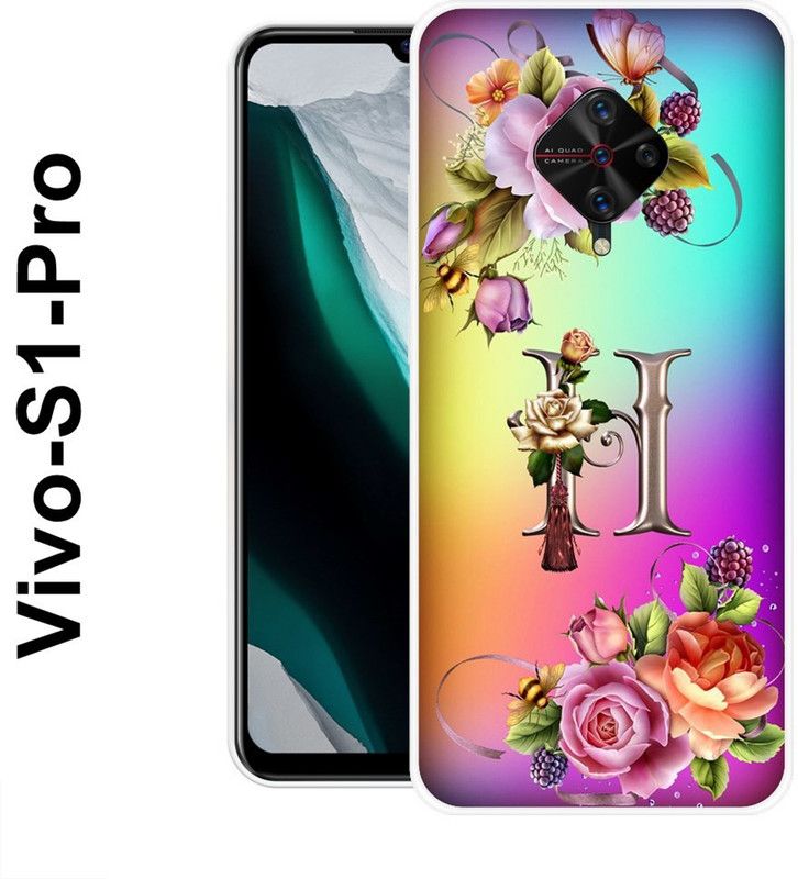 INDIALAND Back Cover for Vivo S1 Pro  (Multicolor, Grip Case, Silicon)