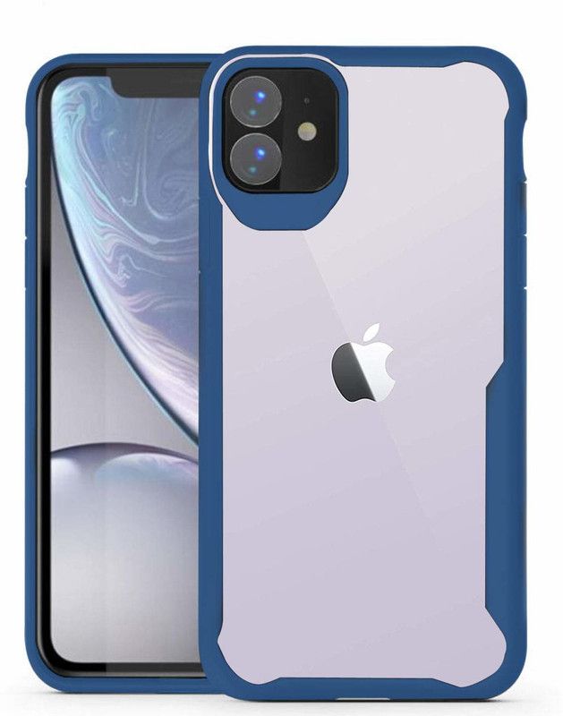 KC Back Cover for Apple iPhone 11  (Transparent, Shock Proof, Pack of: 1)